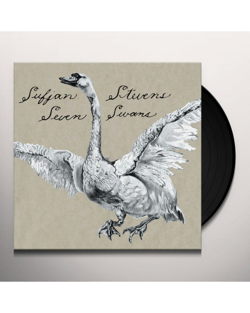 $9.00 Sufjan Stevens SEVEN SWANS Vinyl Record Vinyl