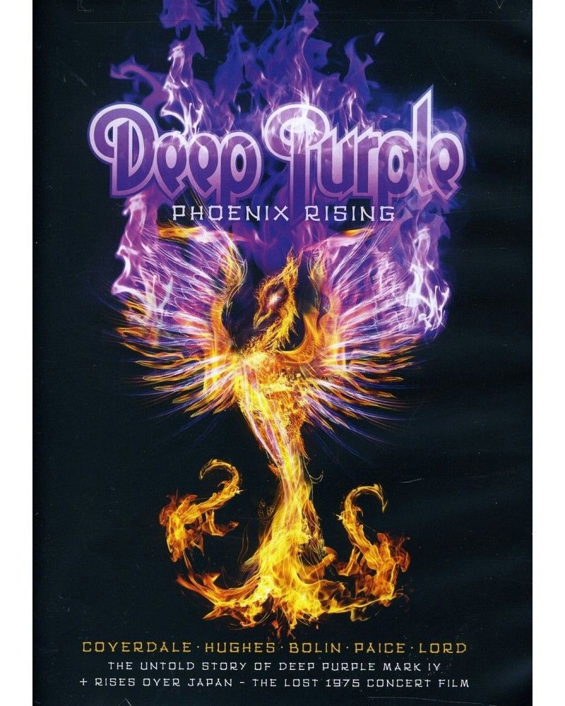 $4.44 Deep Purple PHOENIX RISING DVD Videos