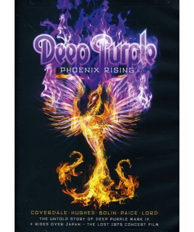 $4.44 Deep Purple PHOENIX RISING DVD Videos