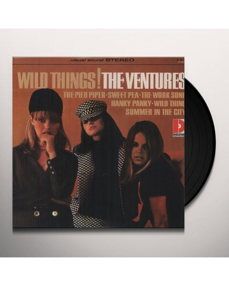 $6.66 Ventures WILD THINGS Vinyl Record Vinyl