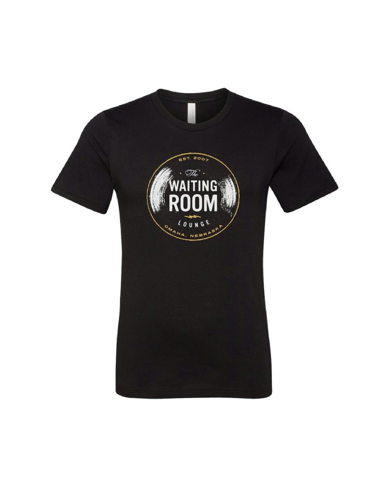 $7.80 Bright Eyes The Waiting Room | Logo T-Shirt - Black Shirts