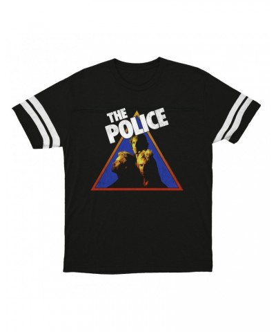 $15.82 The Police T-Shirt | Retro Zenyatta Mondatta Image Distressed Football Shirt Shirts