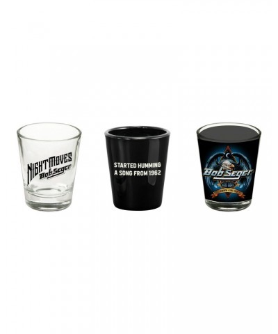 $7.75 Bob Seger & The Silver Bullet Band Night Moves Shot Glass Set Drinkware