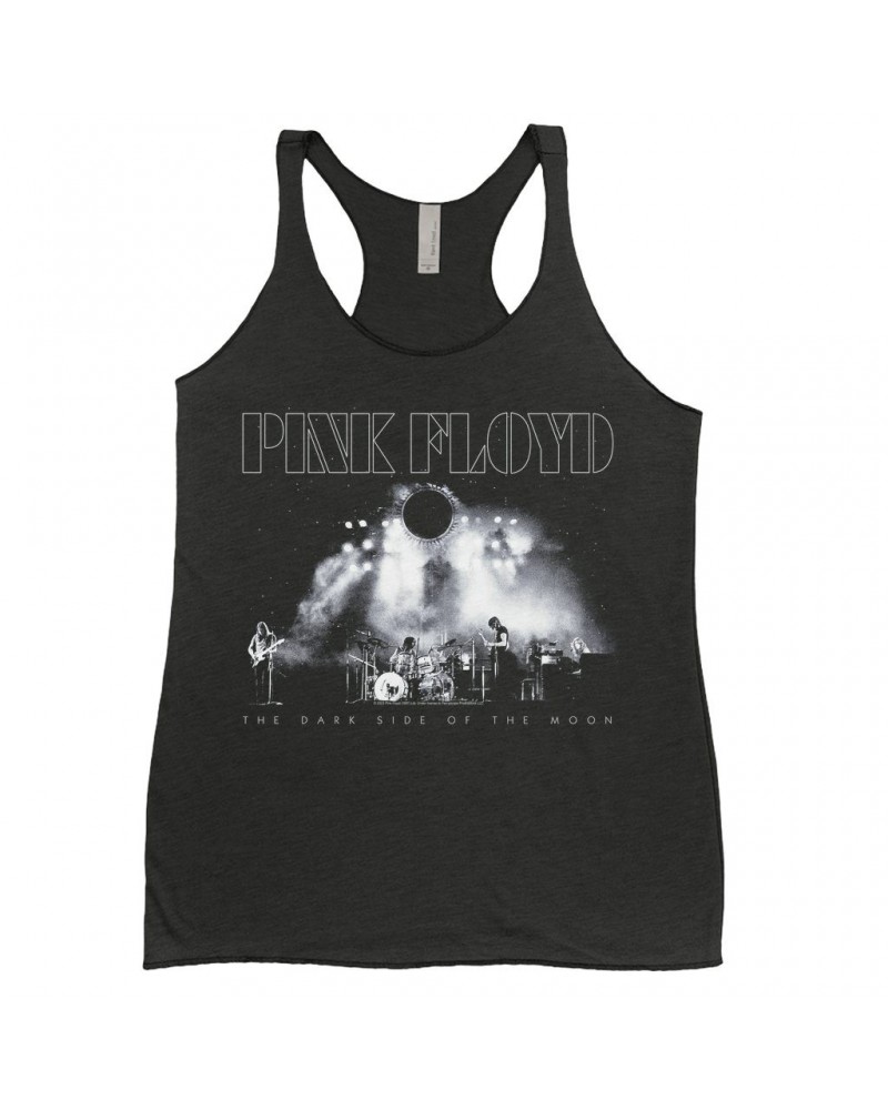 $10.71 Pink Floyd Ladies' Tank Top | Live Performance Dark Side Of The Moon Photo Purple Design Shirt Shirts