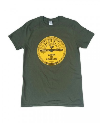 $9.75 Sun Records Label of Legends Green Tee Shirts