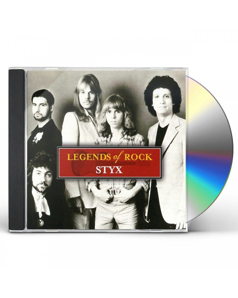 $4.78 Styx LEGENDS OF ROCK CD CD