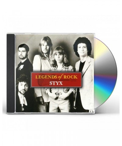 $4.78 Styx LEGENDS OF ROCK CD CD