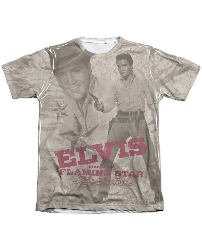 $7.82 Elvis Presley Shirt | FLAMING STAR Tee Shirts