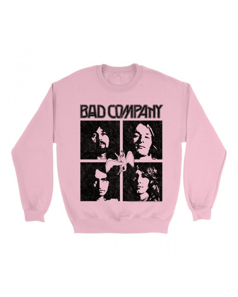 $15.73 Bad Company Bright Colored Sweatshirt | The Early Years Band Design Sweatshirt Sweatshirts