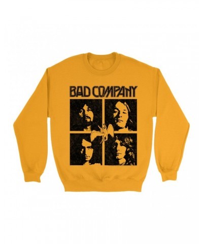 $15.73 Bad Company Bright Colored Sweatshirt | The Early Years Band Design Sweatshirt Sweatshirts