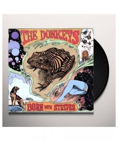 $8.80 The Donkeys Born With Stripes Vinyl Record Vinyl