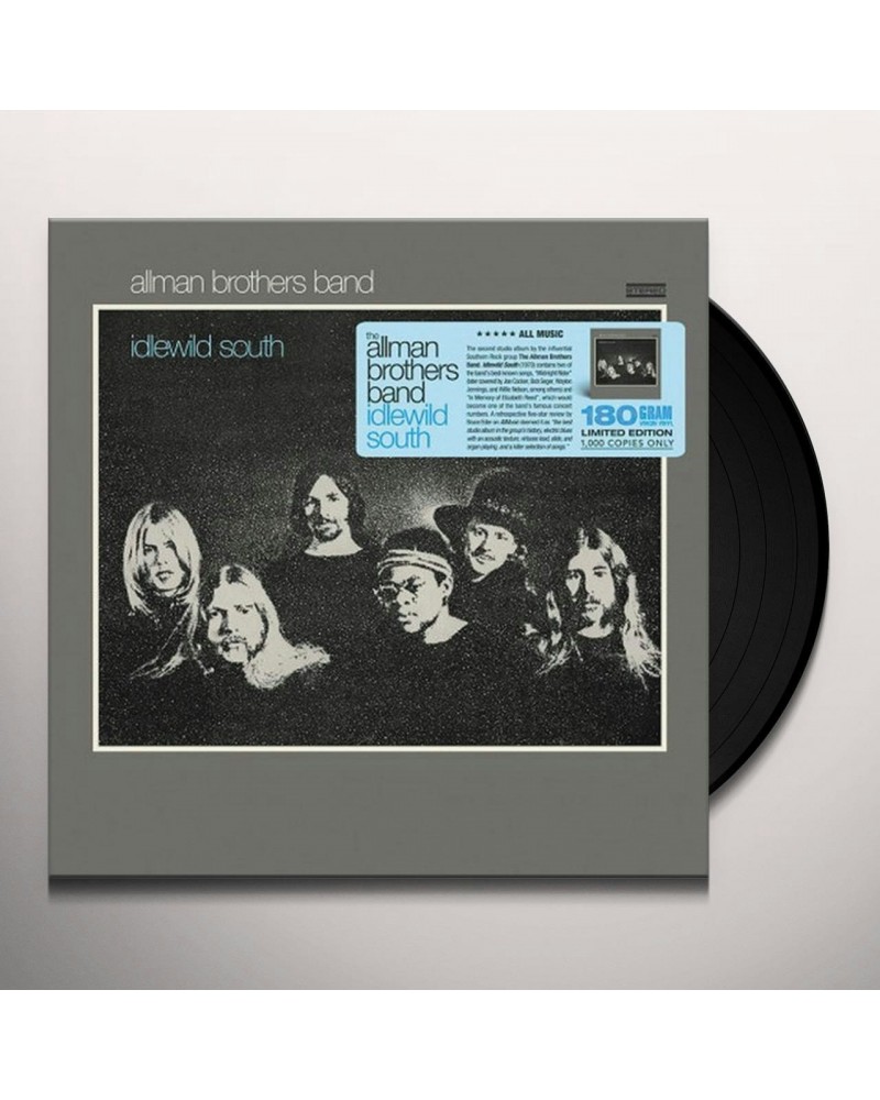 $10.20 Allman Brothers Band IDLEWILD SOUTH Vinyl Record Vinyl