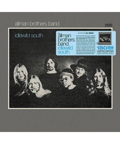 $10.20 Allman Brothers Band IDLEWILD SOUTH Vinyl Record Vinyl