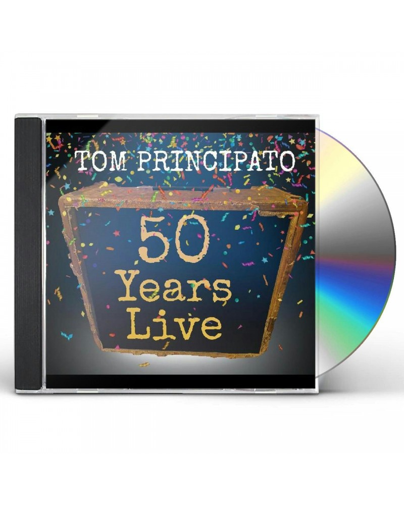 $7.84 Tom Principato 50 Years Live CD CD