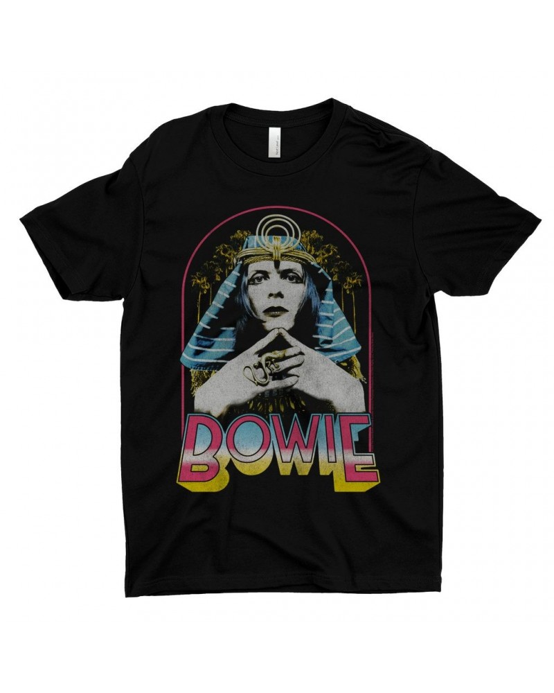 $12.48 David Bowie T-Shirt | Bowie Sphinx Distressed Shirt Shirts