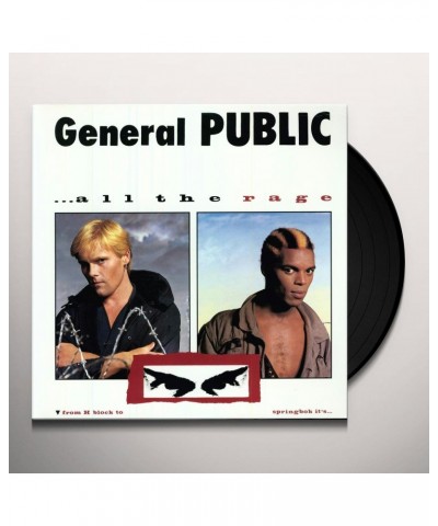 $6.99 General Public All The Rage Vinyl Record Vinyl