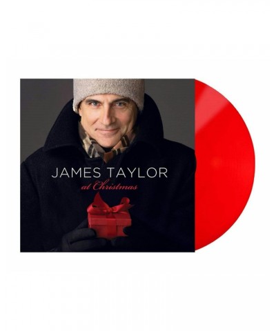 $15.41 James Taylor AT CHRISTMAS (OPAQUE RED VINYL) Vinyl Record Vinyl