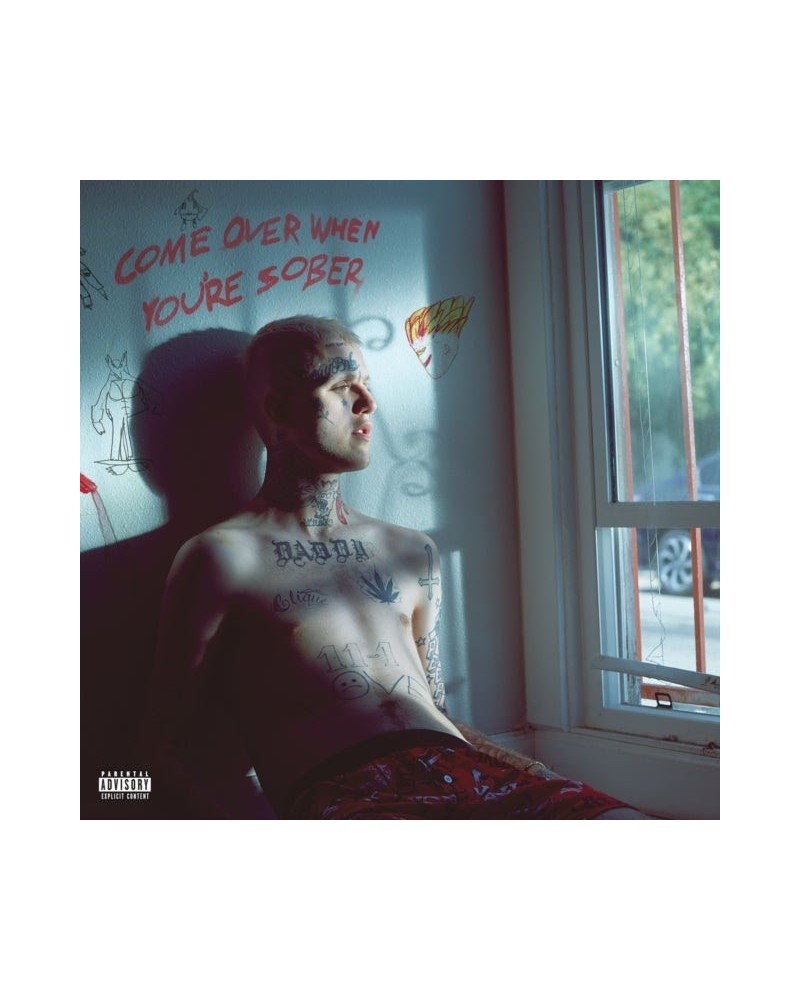 $26.29 Lil Peep LP Vinyl Record - Come Over When You're Sober - Pt 1 & 2 Vinyl