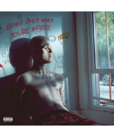 $26.29 Lil Peep LP Vinyl Record - Come Over When You're Sober - Pt 1 & 2 Vinyl