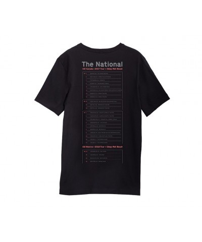 $2.40 The National North American 2017/2018 Tour T-Shirt Shirts