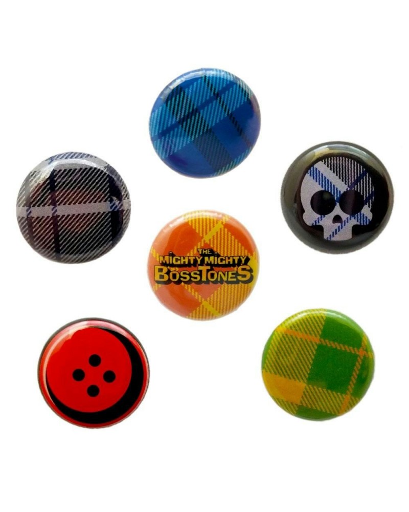 $3.78 Mighty Mighty Bosstones 6 Button Set Accessories