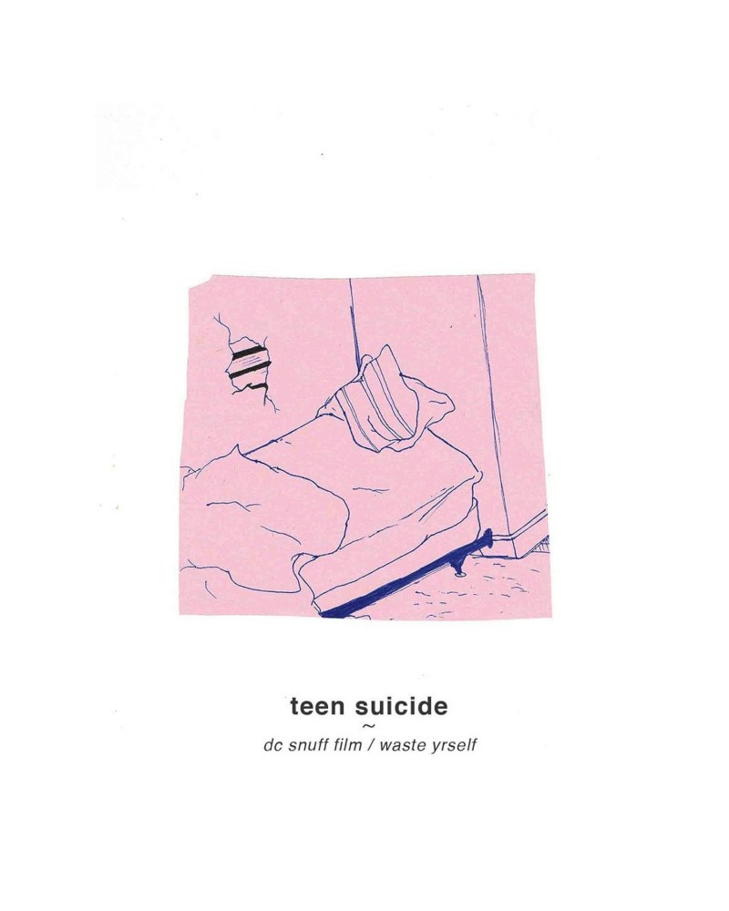 $6.88 Teen Suicide DC Snuff Film / Waste Yrself (Coke Bottle Green) Vinyl Record Vinyl