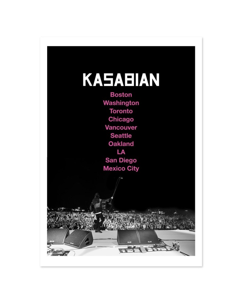 $5.25 Kasabian US Tour 2014 Print Litho Decor