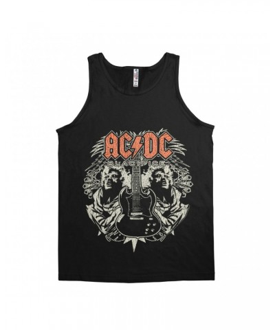 $9.23 AC/DC Unisex Tank Top | Black Ice Mirror Image Shirt Shirts