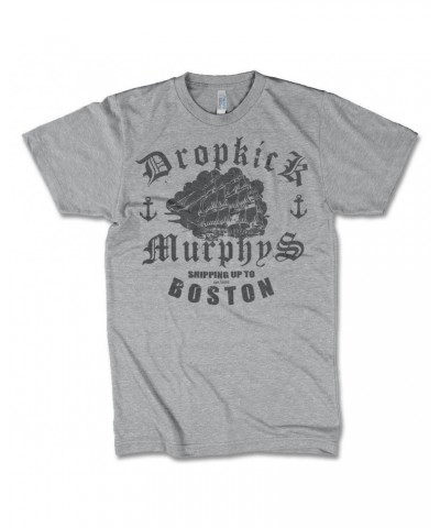 $12.88 Dropkick Murphys Shipping Up To Boston Tee (Heather Gray) Shirts