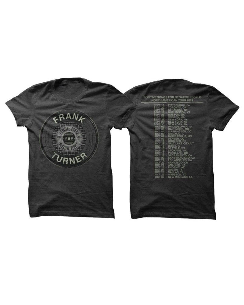 $11.10 Frank Turner Vinyl Tour T-Shirt Vinyl