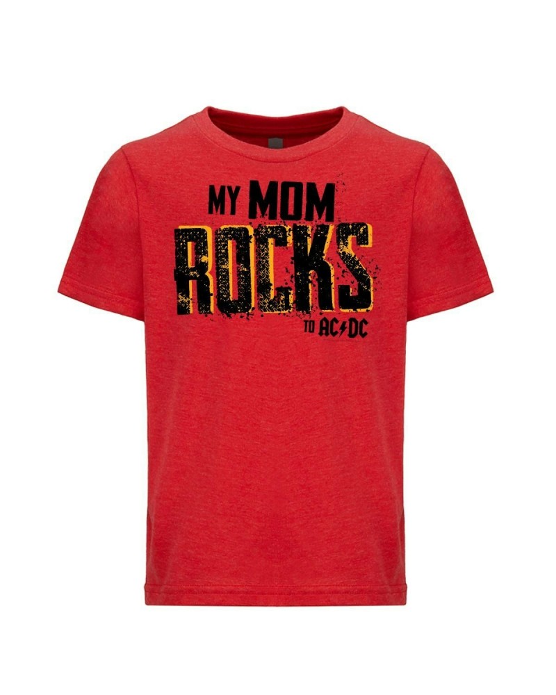 $9.66 AC/DC Mom Rocks Youth Tee Kids