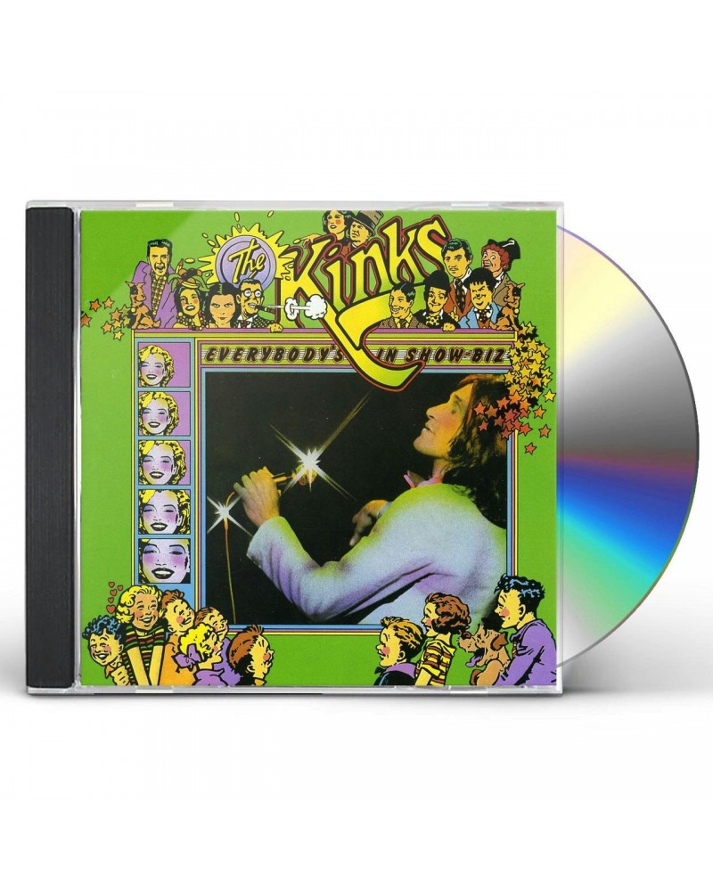 $3.96 The Kinks EVERYBODYS IN SHOW BUSINESS CD CD