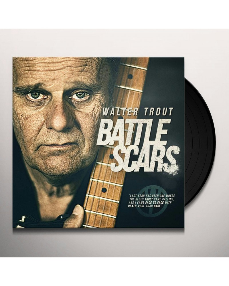 $29.76 Walter Trout BATTLE SCARS Vinyl Record - UK Release Vinyl