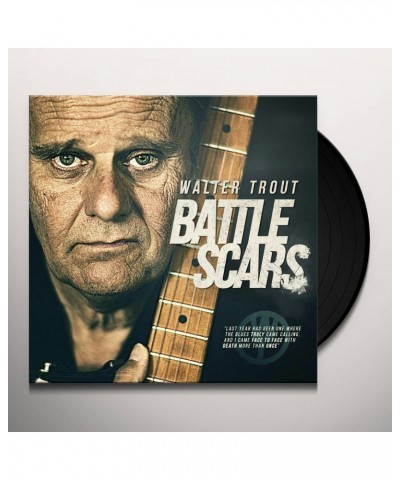 $29.76 Walter Trout BATTLE SCARS Vinyl Record - UK Release Vinyl