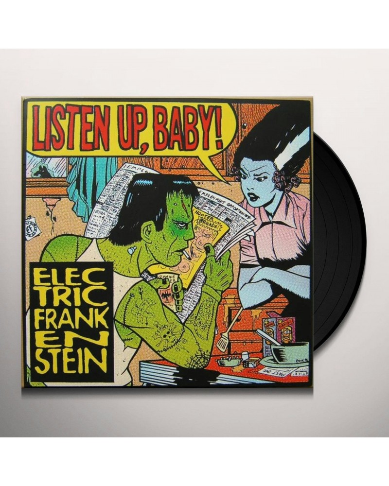 $7.10 Electric Frankenstein LISTEN UP BABY Vinyl Record Vinyl