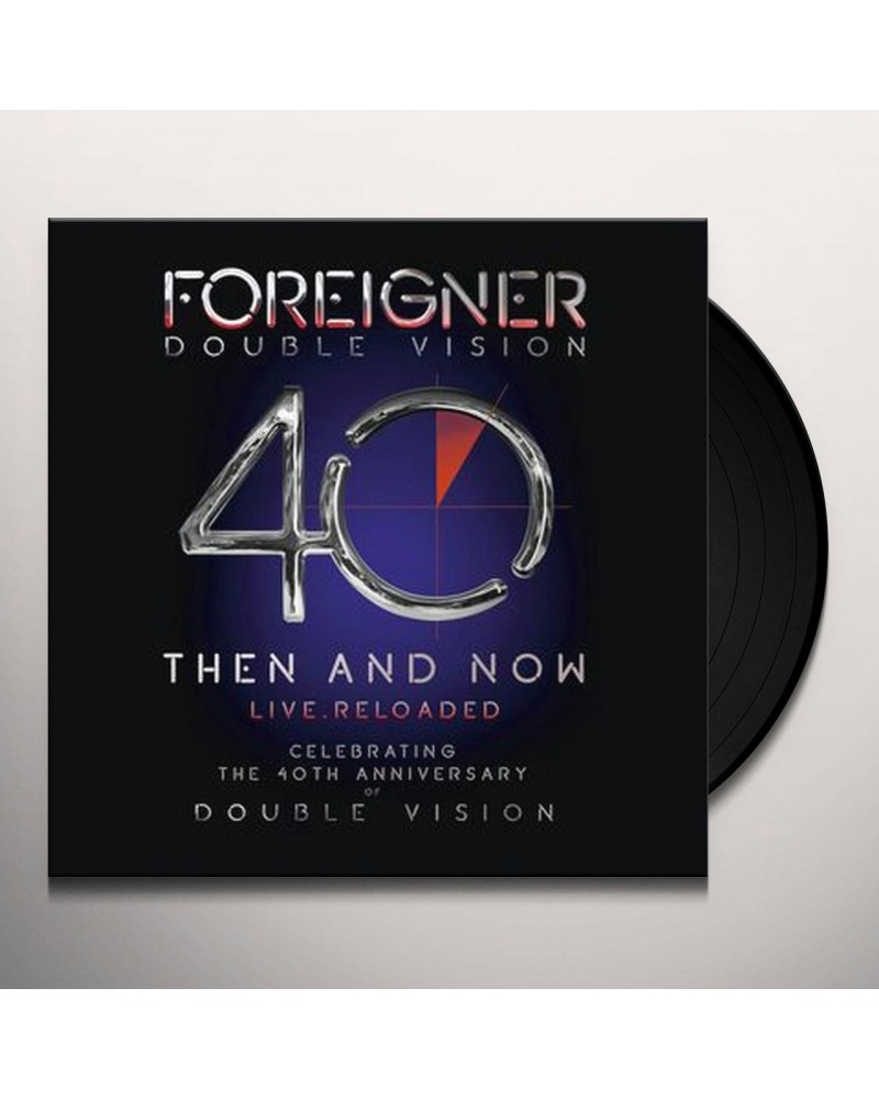 $14.40 Foreigner Double vision: then and now (2lp + blu-ray) Vinyl Record Vinyl