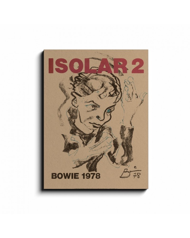 $18.58 David Bowie Wall Art | Isolar 2 1978 Canvas Wrap Decor