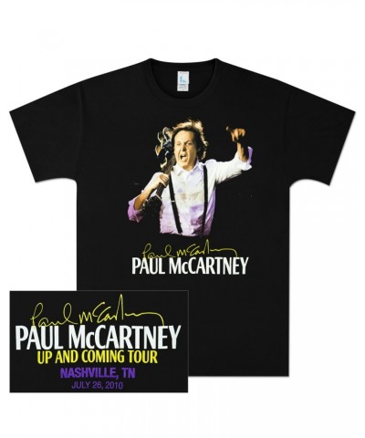 $10.00 Paul McCartney Up and Coming Event T-Shirt - Nashville Shirts