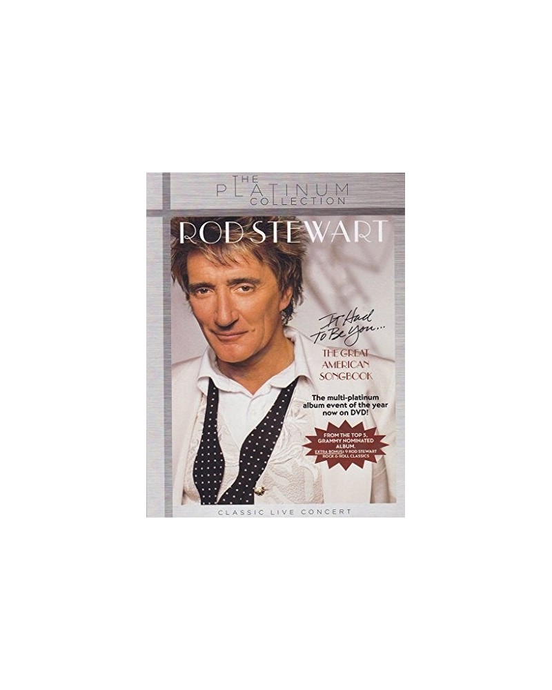 $3.80 Rod Stewart IT HAD TO BE YOU DVD Videos