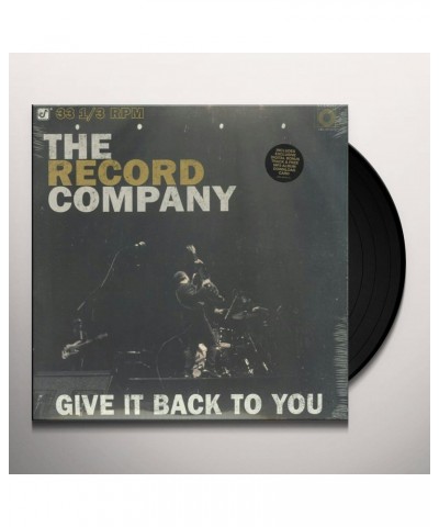 $10.12 The Record Company Give It Back To You Vinyl Record Vinyl