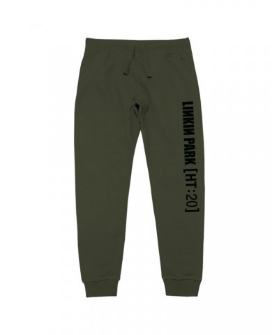 $27.50 Linkin Park HT:20 Military Green Joggers Pants