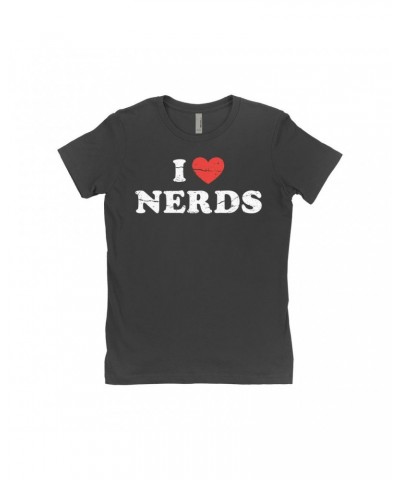 $8.48 Garbage Ladies' Boyfriend T-Shirt | I Heart Nerds Worn By Shirley Manson Shirt Shirts