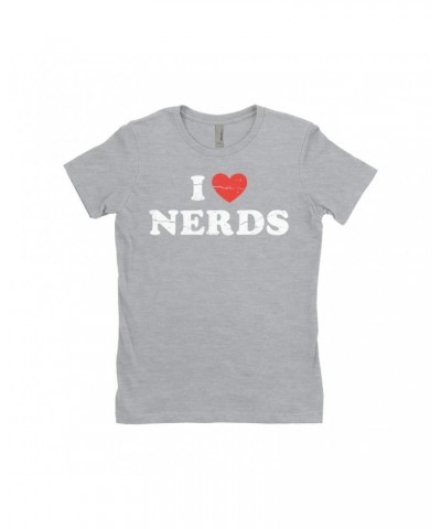 $8.48 Garbage Ladies' Boyfriend T-Shirt | I Heart Nerds Worn By Shirley Manson Shirt Shirts