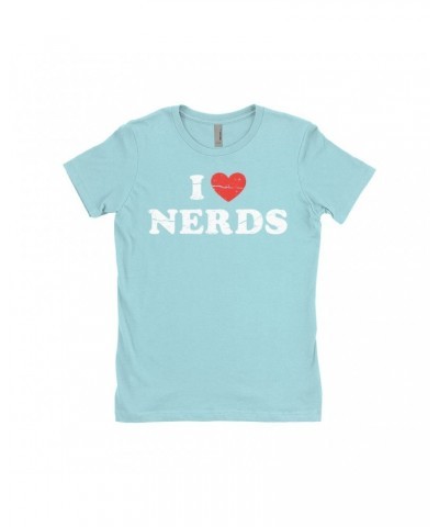 $8.48 Garbage Ladies' Boyfriend T-Shirt | I Heart Nerds Worn By Shirley Manson Shirt Shirts