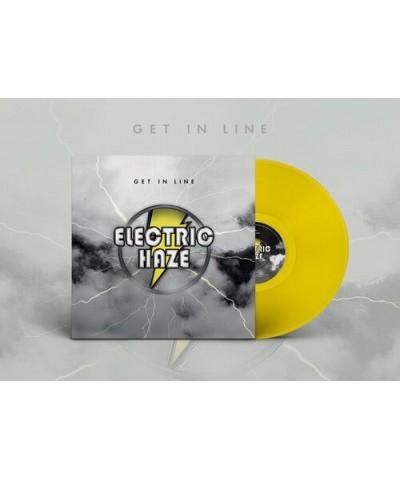 $6.20 Electric Haze GET IN LINE (CLEAR YELLOW VINYL) Vinyl Record Vinyl