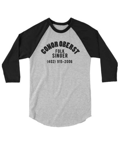 $11.50 Conor Oberst Folk Singer Raglan Shirts