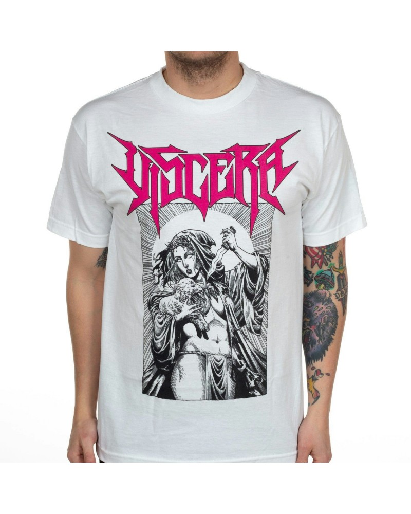 $9.25 Viscera "Lamb to the Slaughter (White)" T-Shirt Shirts