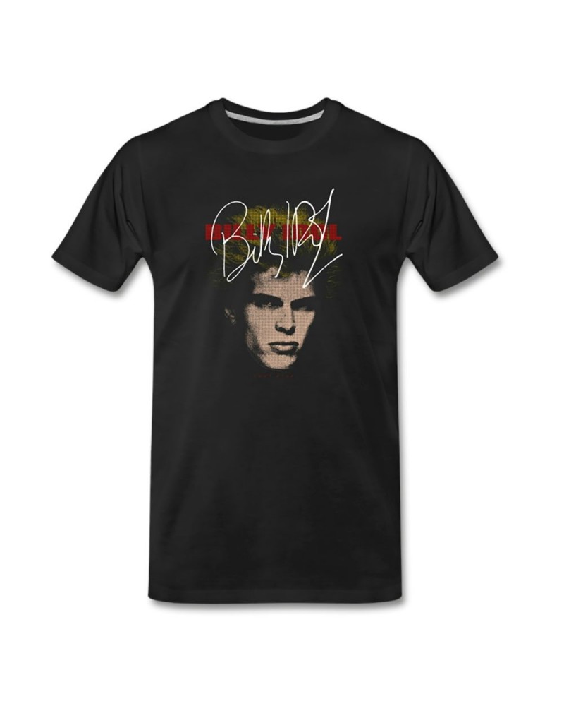 $11.38 Billy Idol SIGNATURE PORTRAIT T-SHIRT Shirts