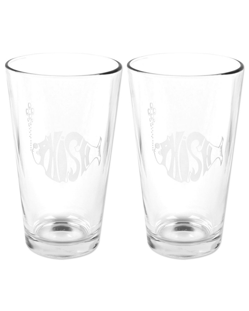 $4.95 Phish Etched Pint Glass Drinkware