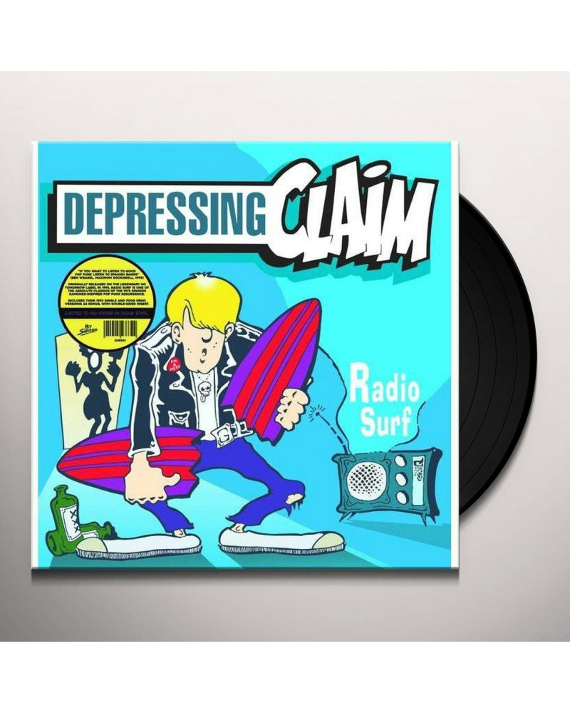 $7.75 Depressing Claim Radio Surf Vinyl Record Vinyl